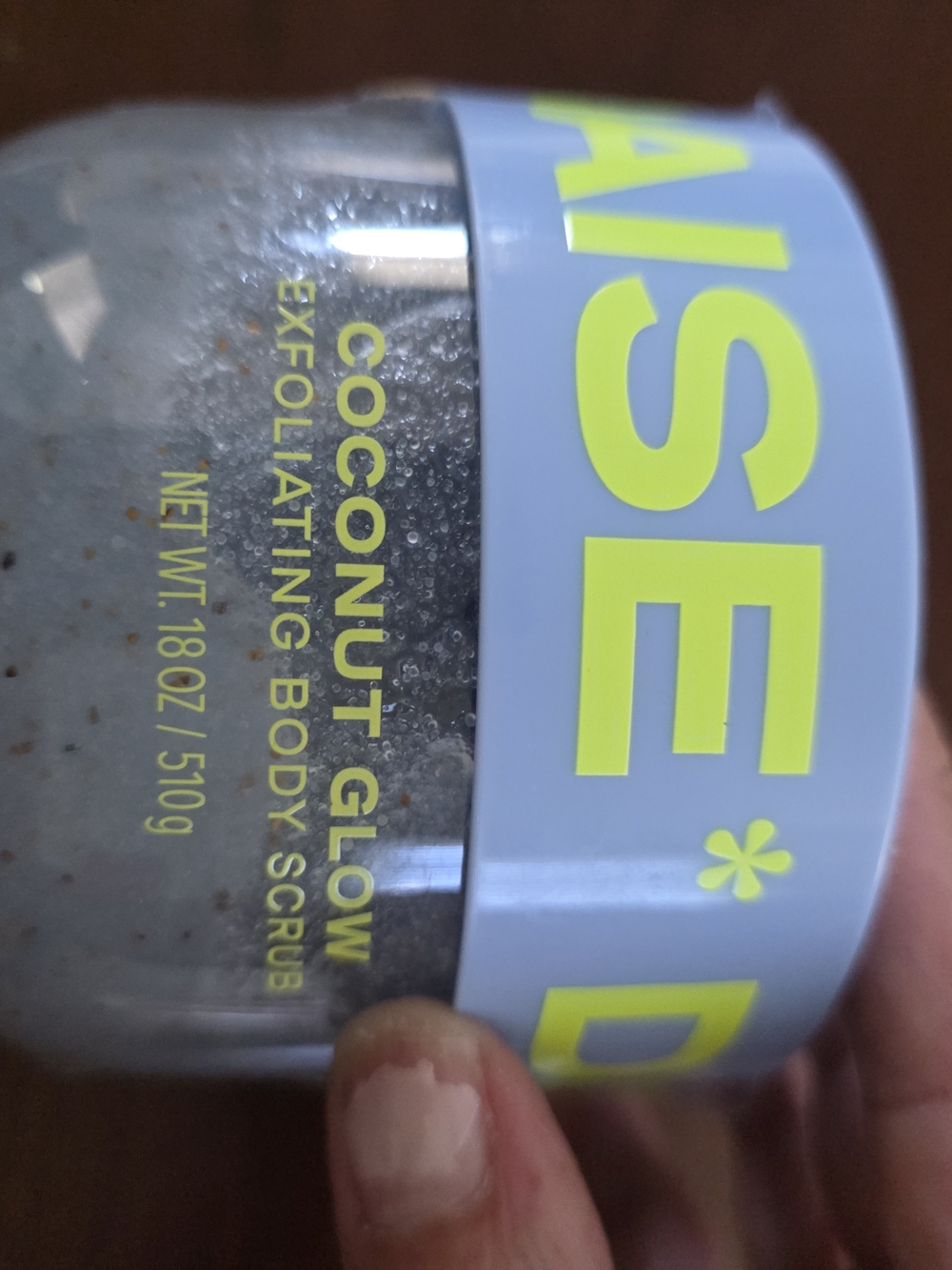 Coconut Glow Exfoliating Body Scrub — Blue